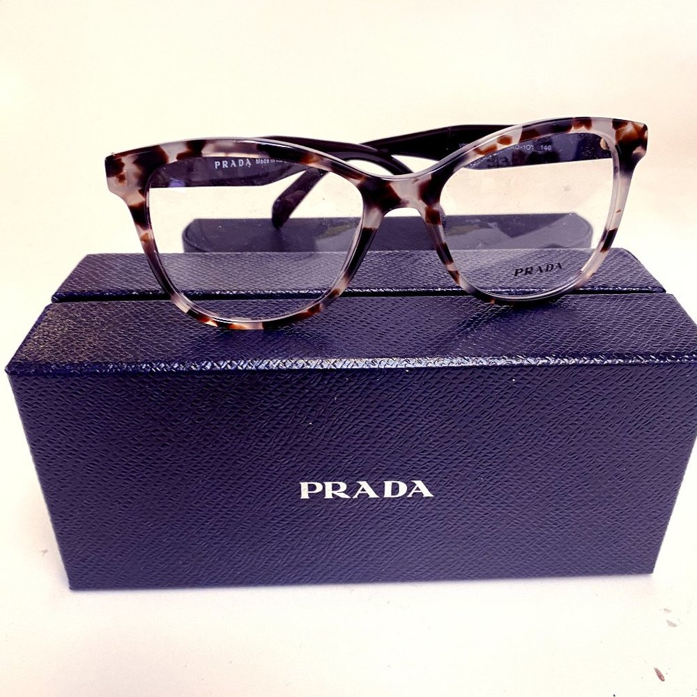 Prada eyeglass frames tortoise NWOT